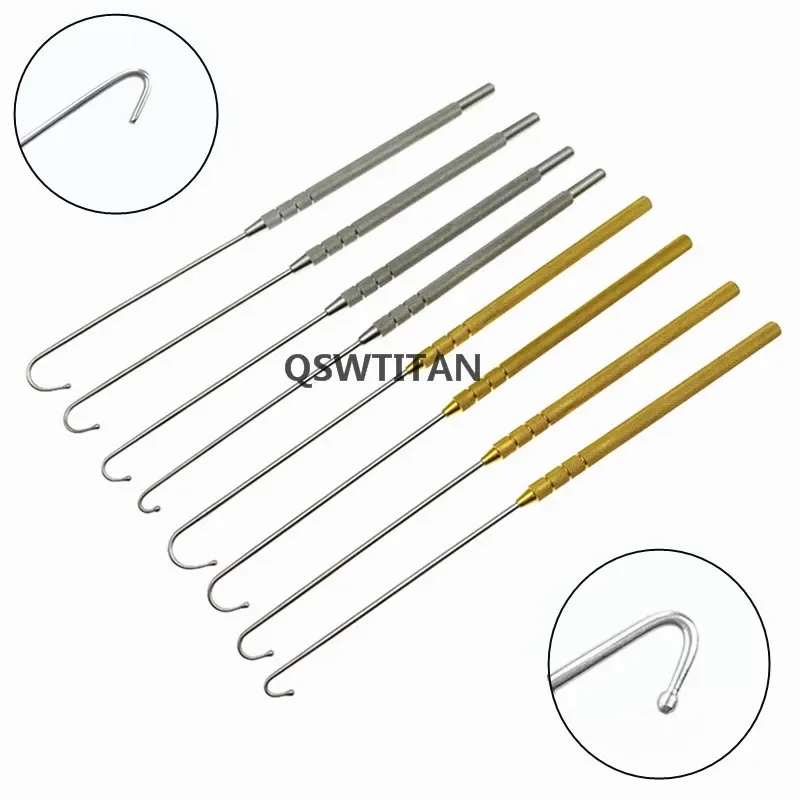 Spay Snook Hook Uterine hook Ovariectomy Hook Ovaries Uterus Removal Veterinary Instruments
