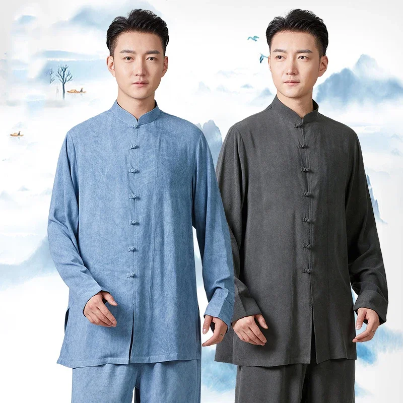 

Kun Master Kung Fu Dress Wushu Clothing Martial Art Uniform Tai Chi Clothes Bandhnu Women And Men Unisex 2023 New Style