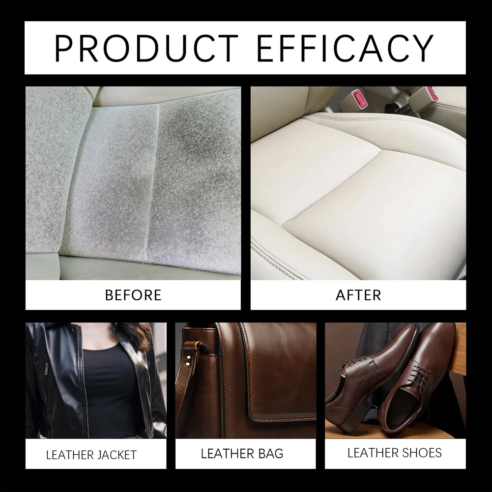 40PCS Car Interior Cleaning Wet Wipes Leather Cleaner Wipes Disposable Sofa Leather Refurbished Steering Cleaning for Seat Shoes