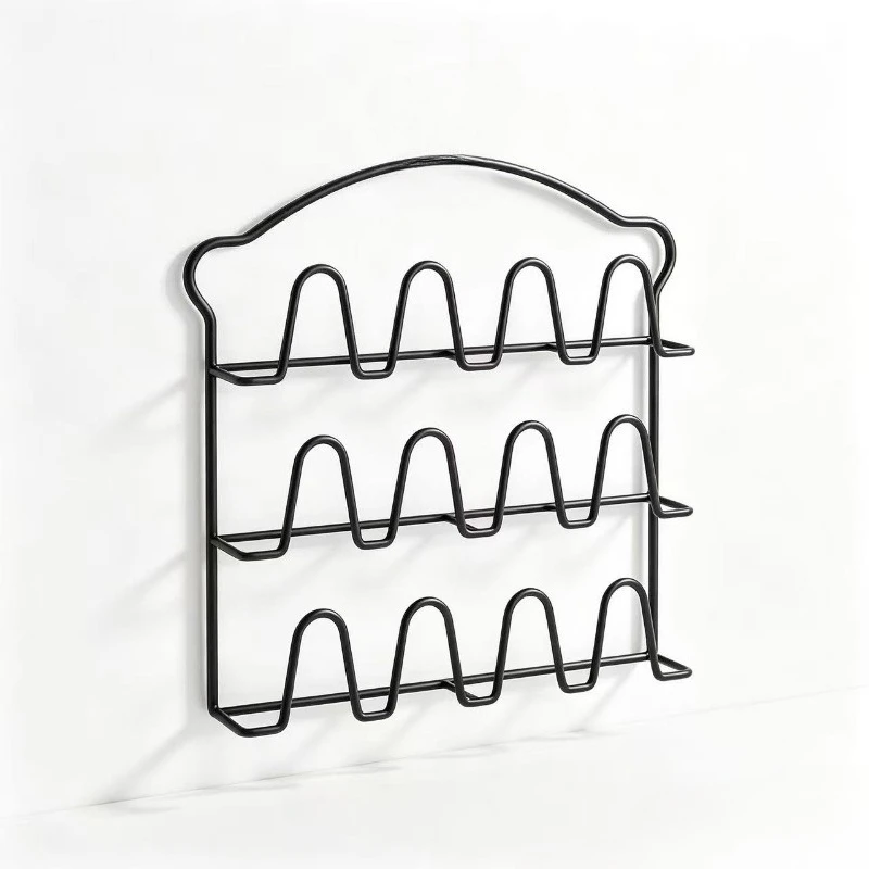 Simple Shoe Hanger Metal Iron Art Slippers Drain Drying Rack Toilet Bathroom Indoor Storage Tools Home Organizer Shelf