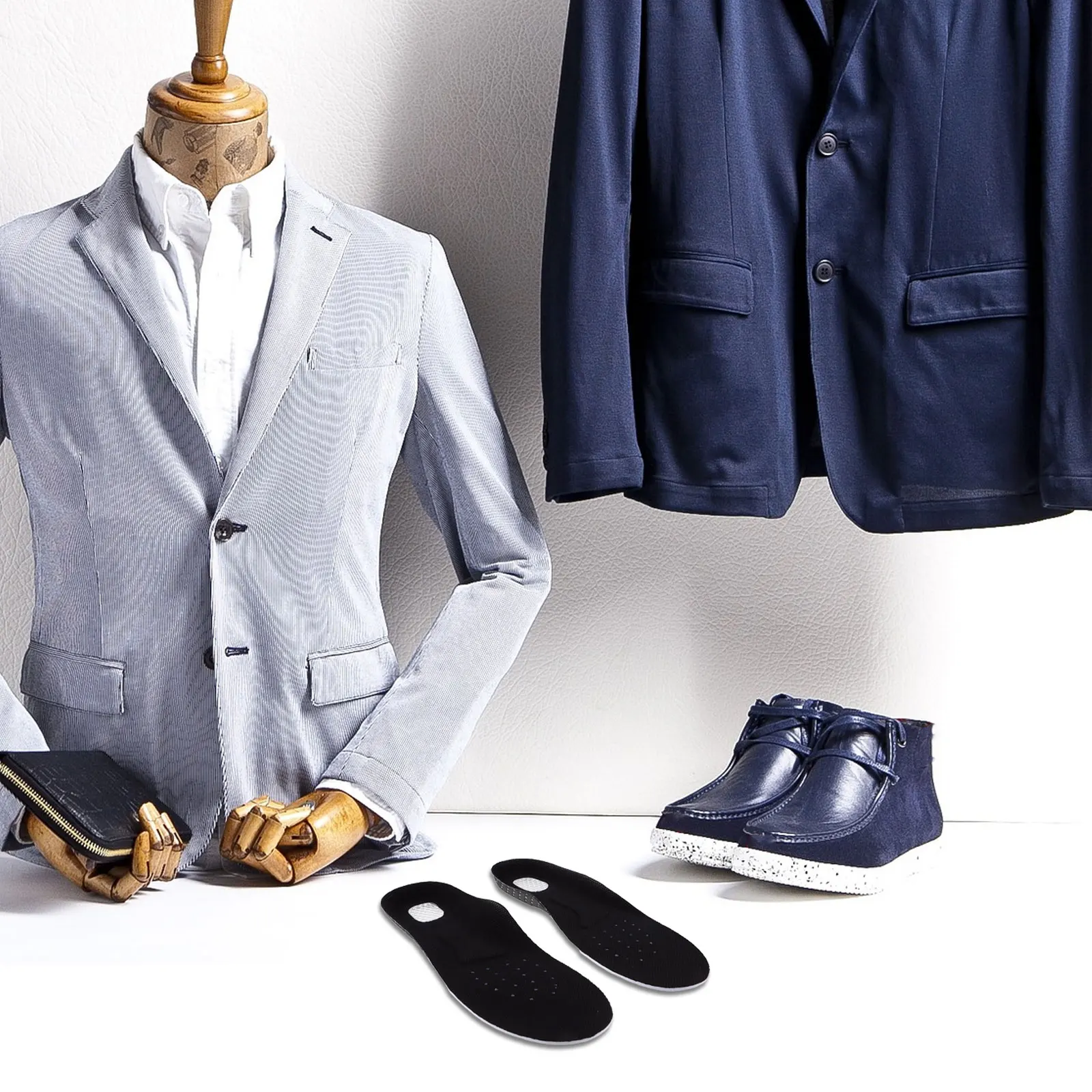 

Unisex Gel Insoles Silicone Ultra Thin Absorbing Pressure Relief Comfortable Orthotic Sports Insoles Men Anti Odor