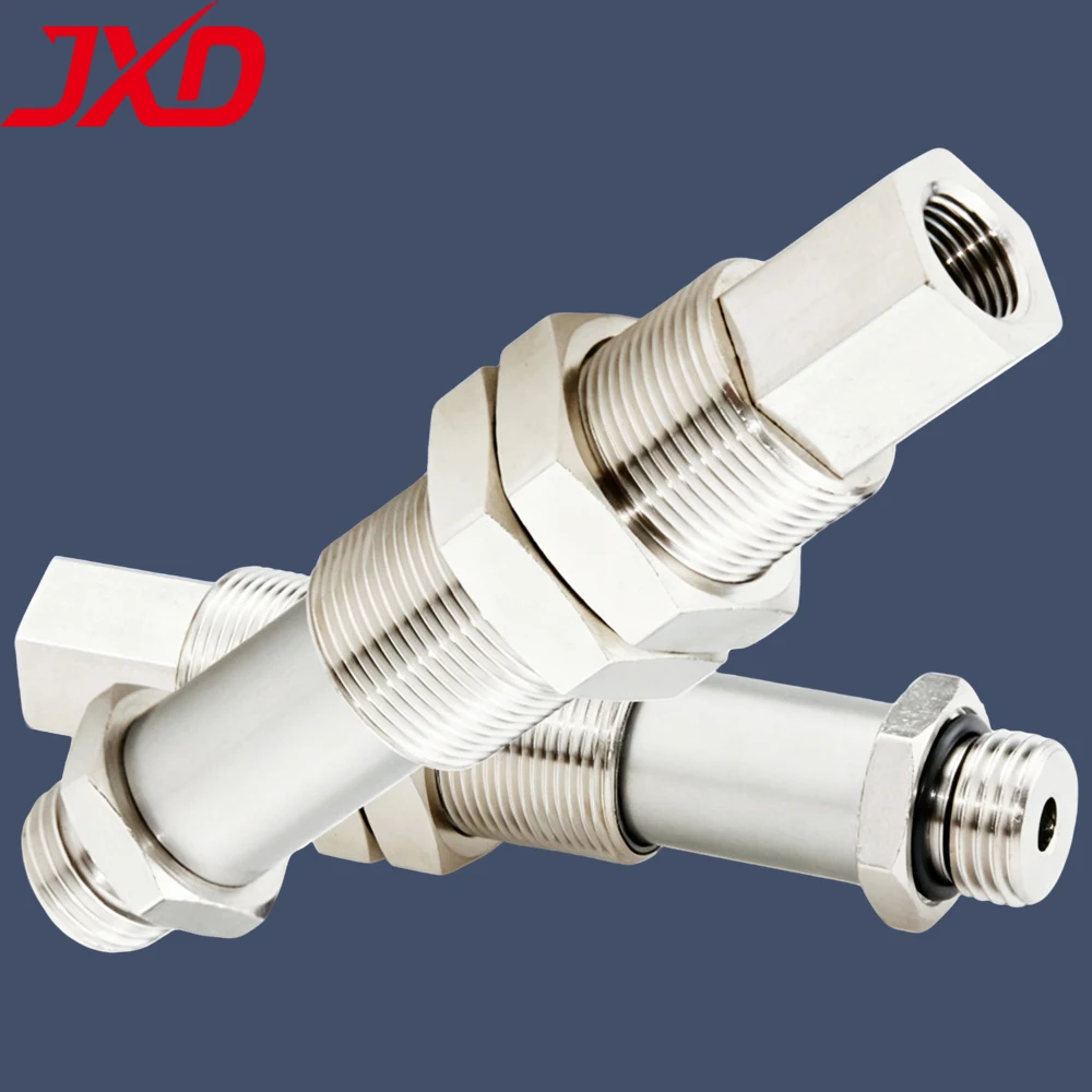 Vacuum Suction Cup Fitting PSPT Series M18 M16 Built In Spring Buffer Bracket Shock Absorbing Industrial Pneumatic Hardware