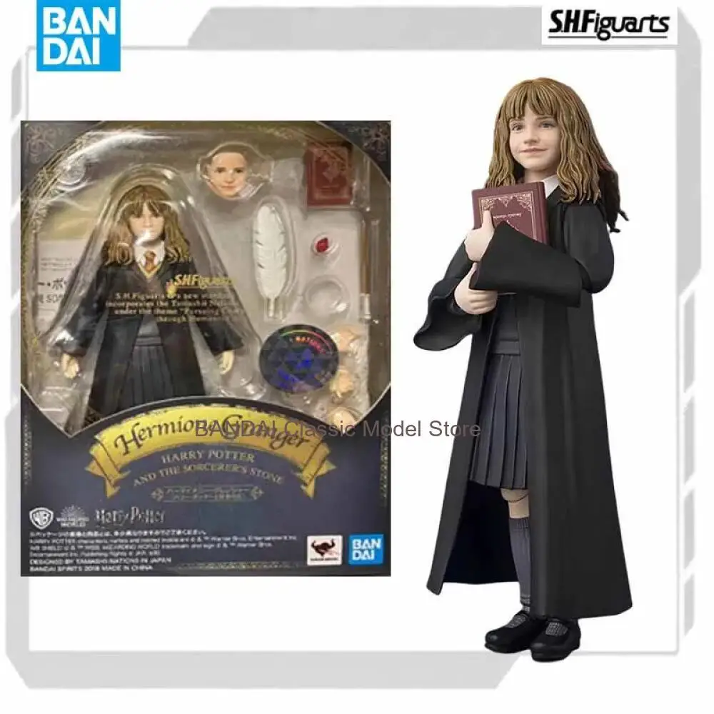 بانداي الأصلي أطقم منمذجة SHF هاري بوتر سيفيروس سناب عمل نموذج لجسم اللعب هدية لصبي تحصيل رغوة القطن التعبئة والتغليف