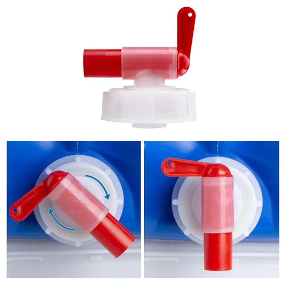 For Liquid Management DN61 Plastic Faucet Easy Operation Garden Dispenser Multi-Purpose Faucet Effortless Operation
