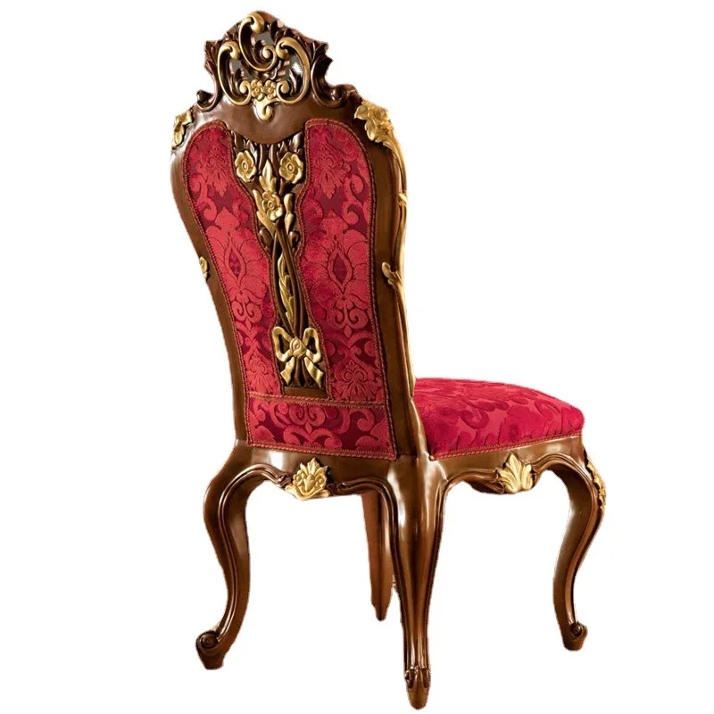 

Luxury Fabric Dining Chair Court Book Chair Large Office Chair