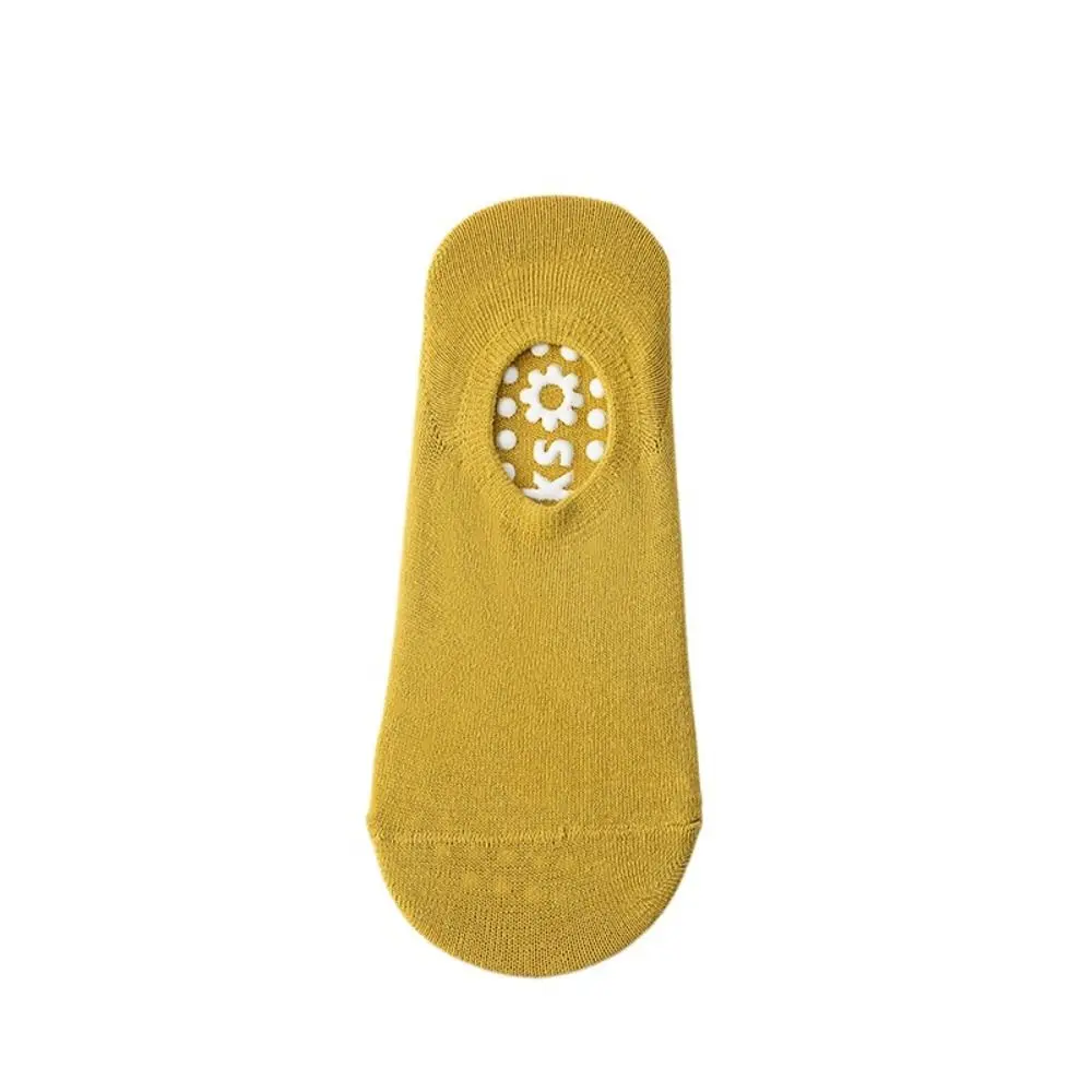 

Новые хлопковые носки для йоги, нескользящие дышащие напольные носки для пилатеса, короткие спортивные носки