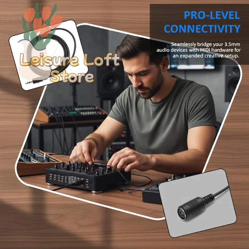 Midi Din 5 To 3.5Mm…