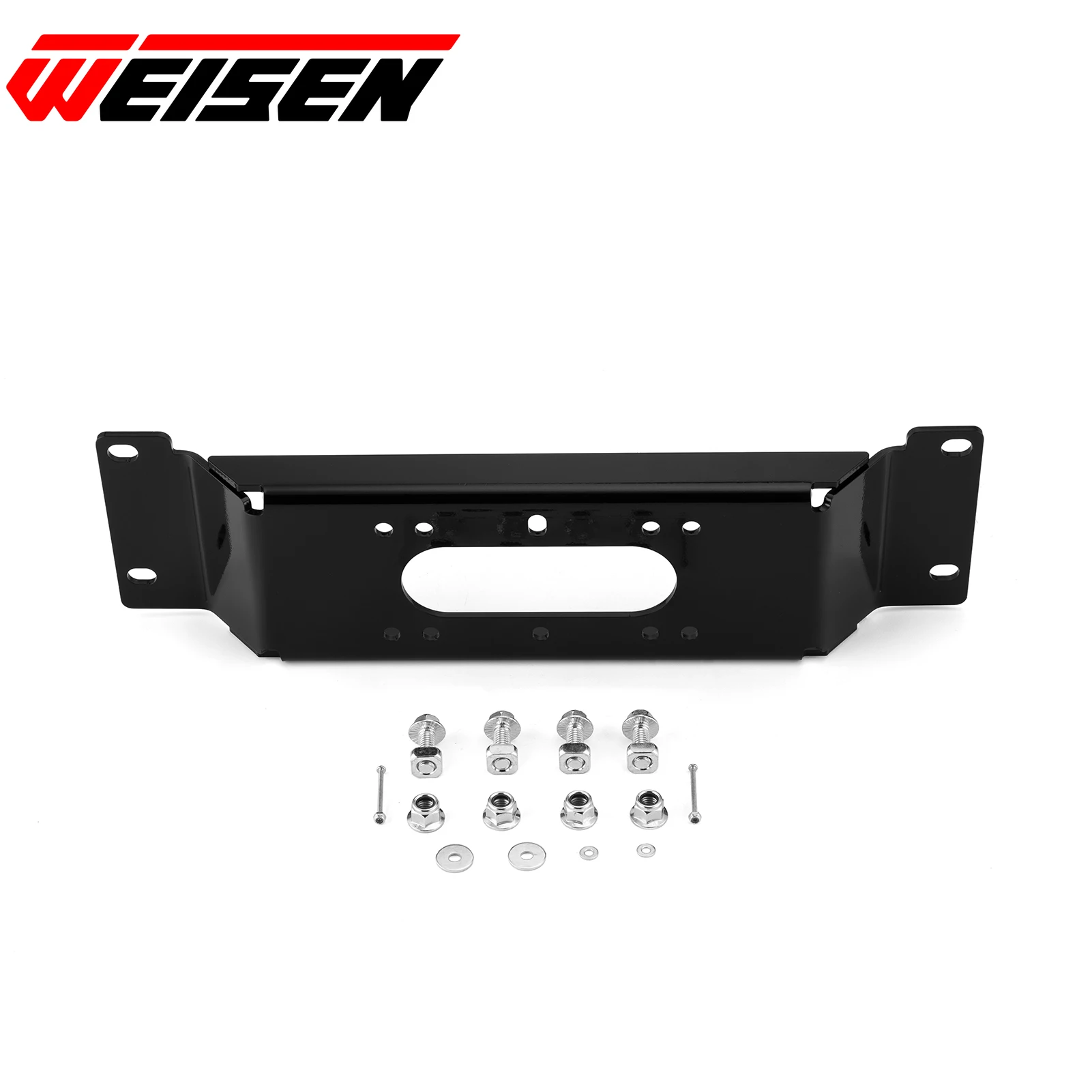 

UTV ATV Winch Mounting Bracket / Winch Mounting Plate No Drill for Polaris Ranger PRO XD/Crew SP 570 Midsize 2022-Current