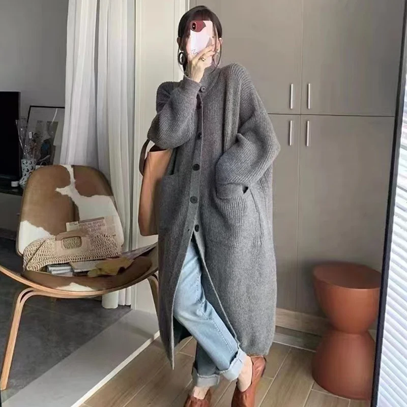 

Длинные кардиганы в стиле Харадзюку для женщин, летние, из мохера, с ажурной сеткой, плюшевые, вязаные, пушистые, в корейском стиле, с рукавами, на каждый день, с открытой передней частью, милые