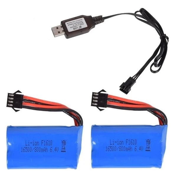 Rc Wltoys Battery 18628 Wltoys 18428 B Battery Wl Toys 18628 Battery 6.4v 800mah Aliexpress