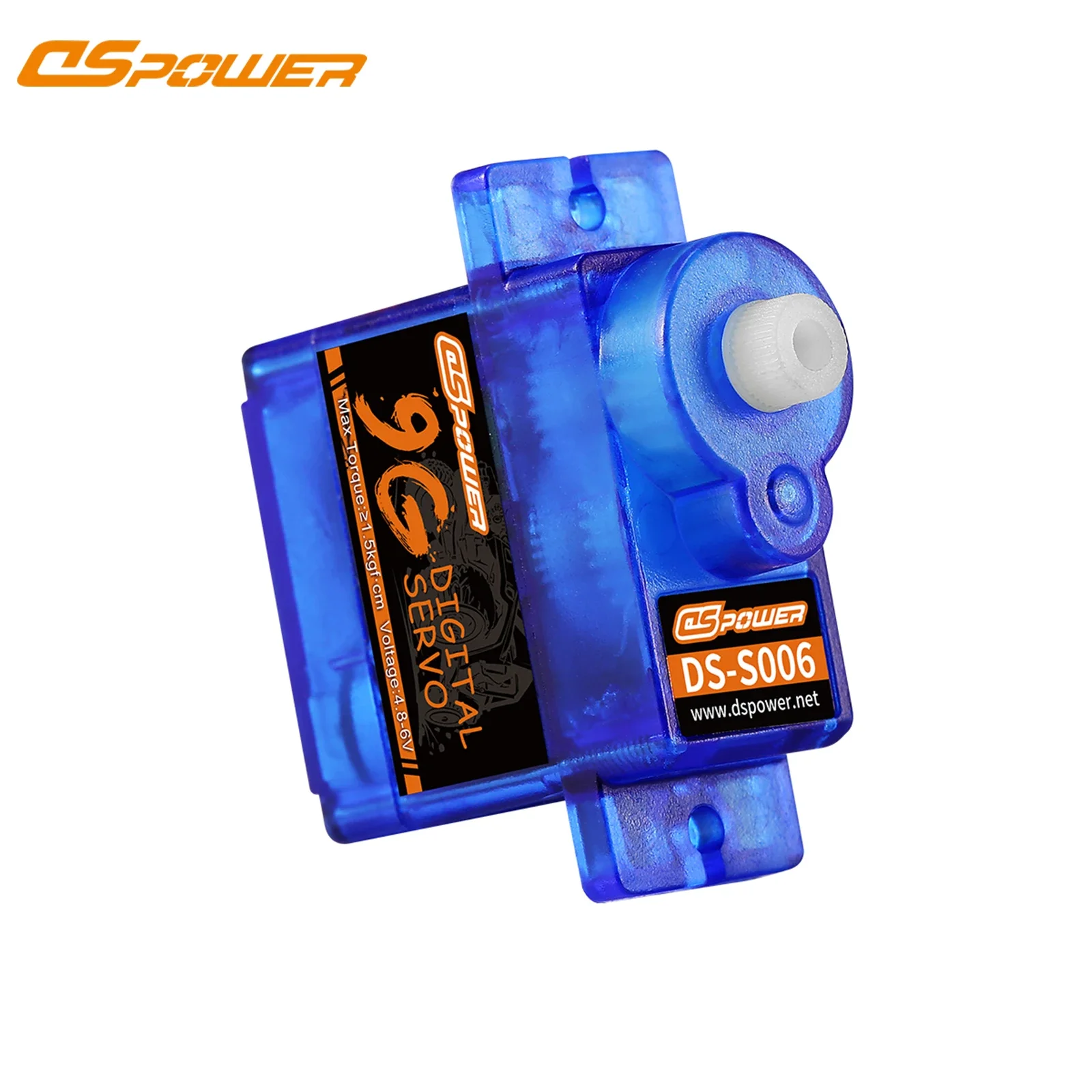 DSPOWER 9G Mini servomotor Digital 4,8-6V para RC Micro coche 450 helicóptero SCX24 WLtoys K969 avión barco FPV pieza de Robot de ala fija