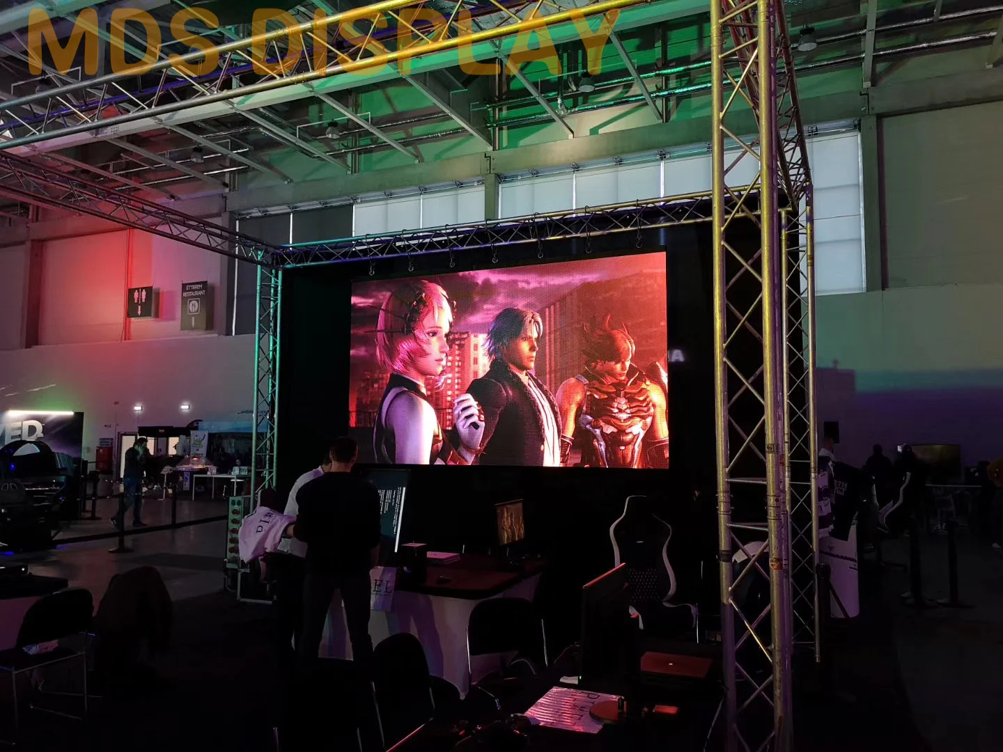 GOB p1.95 Full video Wall Led Display Rental Led Display for TV Background Pantalla Led Indoor Digital Signage and Displays