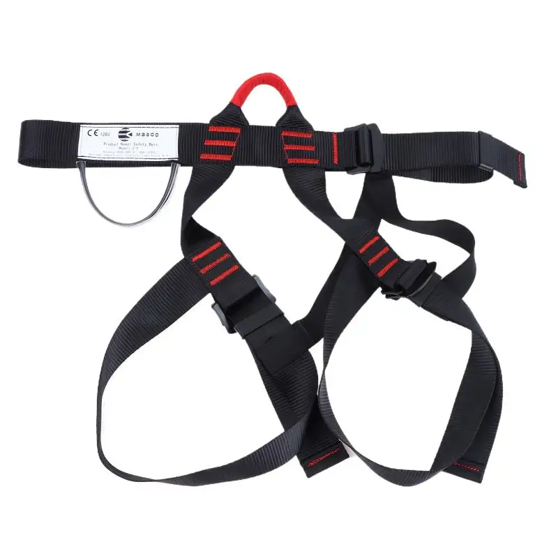 Climbing Harness Half Body Anti Fall Adjustable Three Point Safety Protection for Tree Arborist and Fire