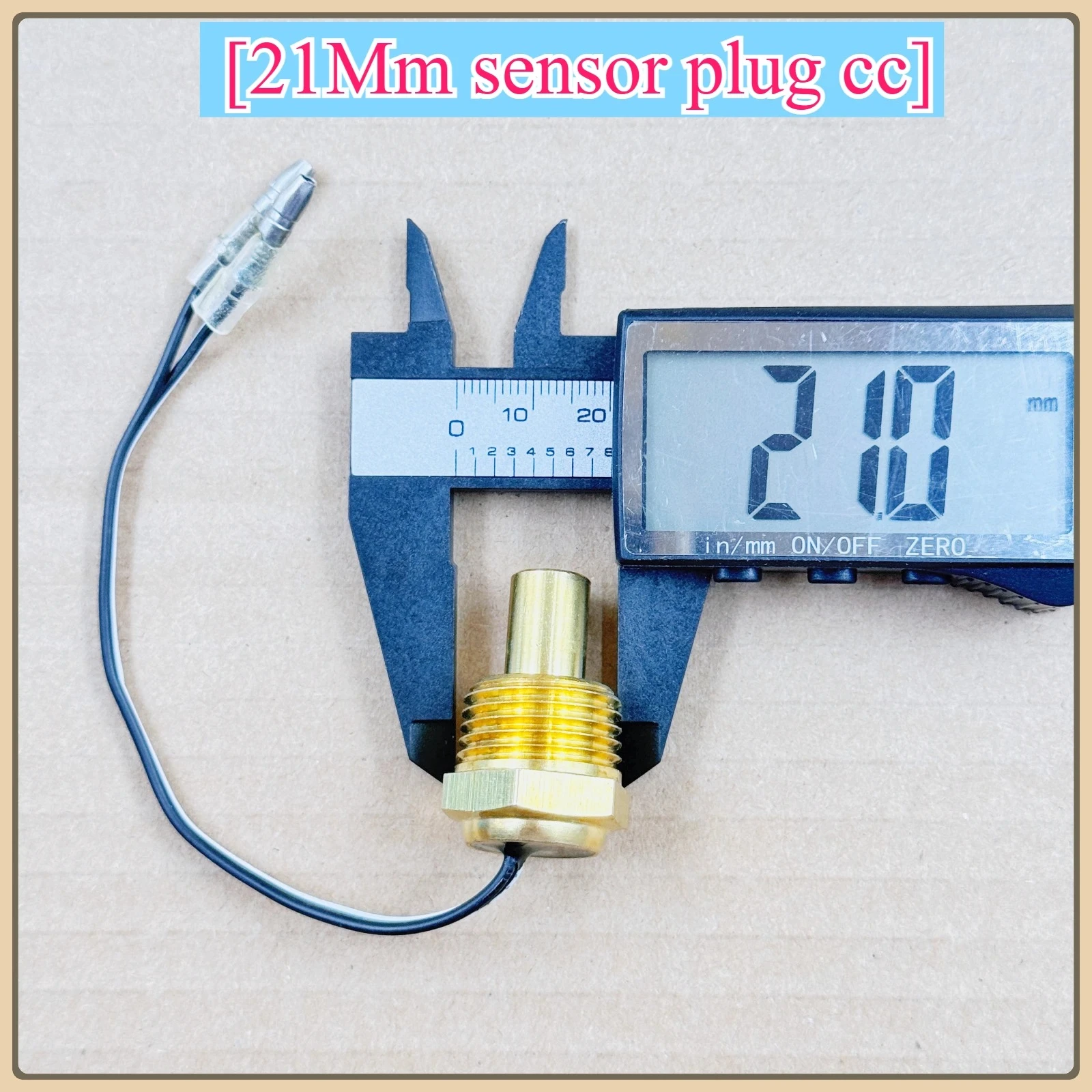 12V24V Automotive Truck Digital Water Temperature Sensor Head Plug Modification Digital Water Temperature Gauge Special Sensor
