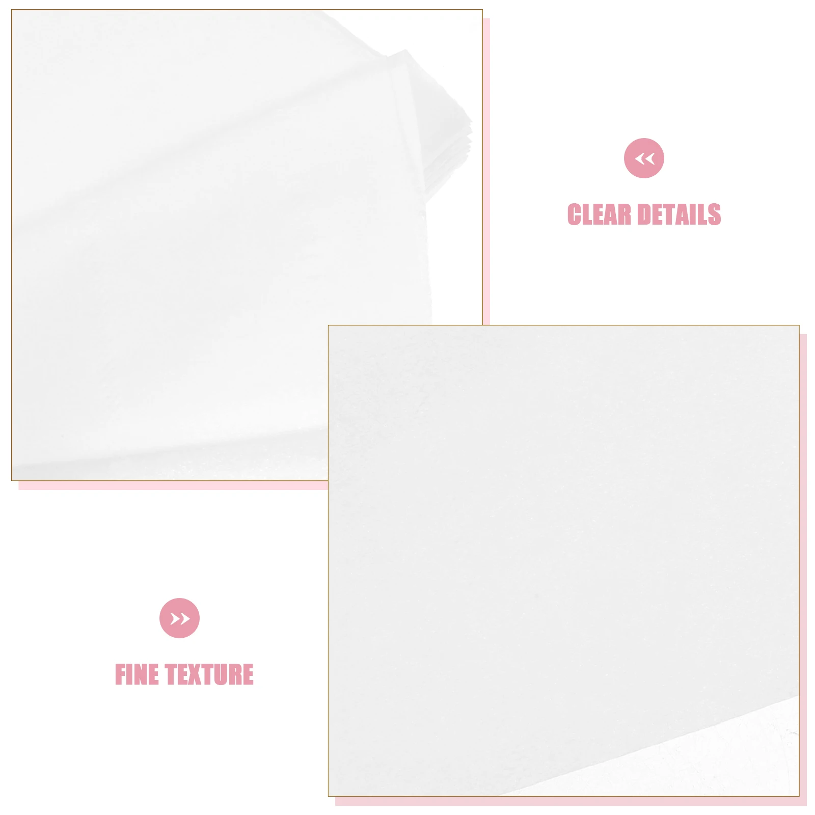 

10 Packs Car Tissue Paper Refill 50 Sheets per Pack Soft Disposable Wood Pulp Napkins for Vehicle Travel Kitchen Use