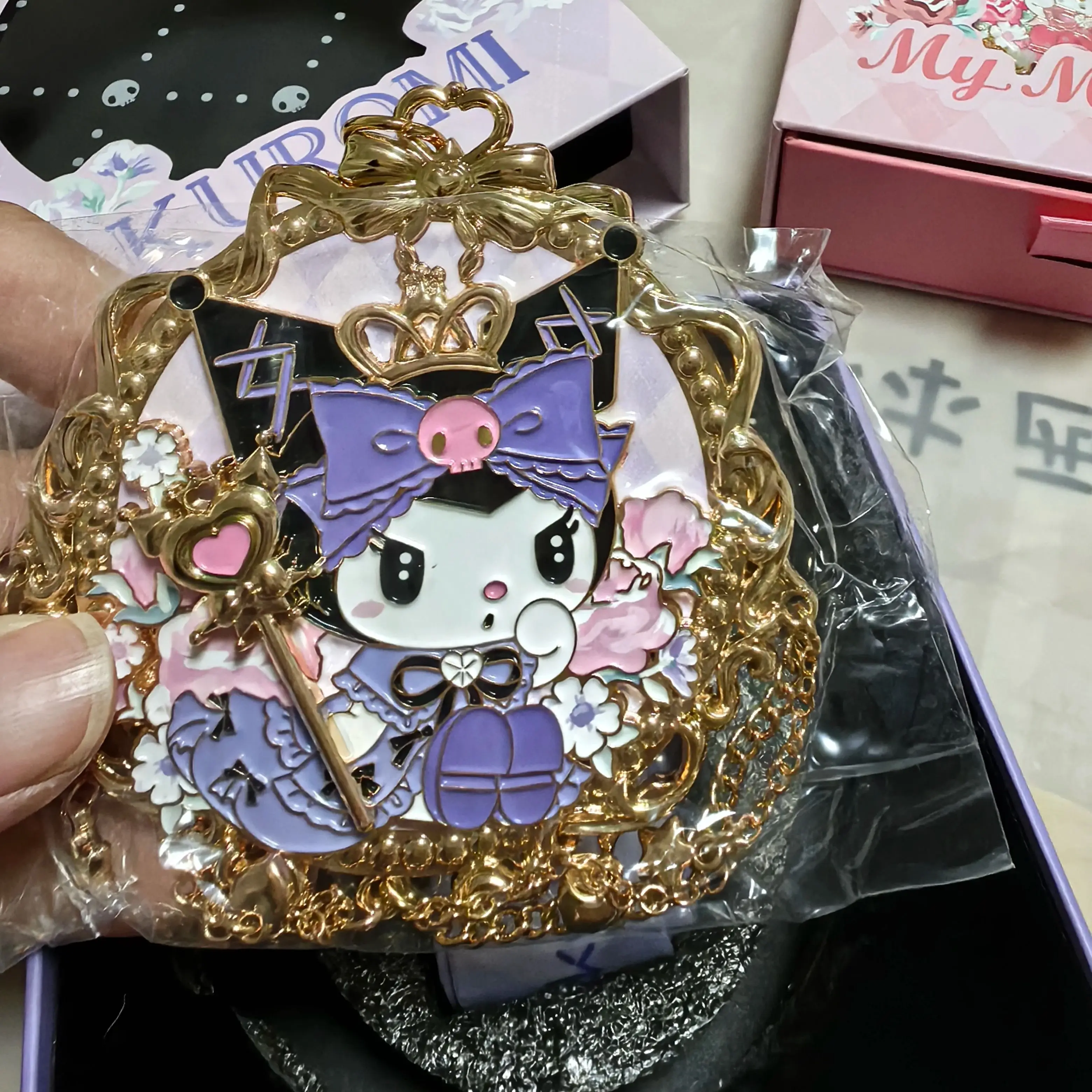 Sanrio Medal My Melody Kuromi Disney Badges Toy Story Cartoon High Quality Zinc Alloy Collection Girl Boy Birthday Gift