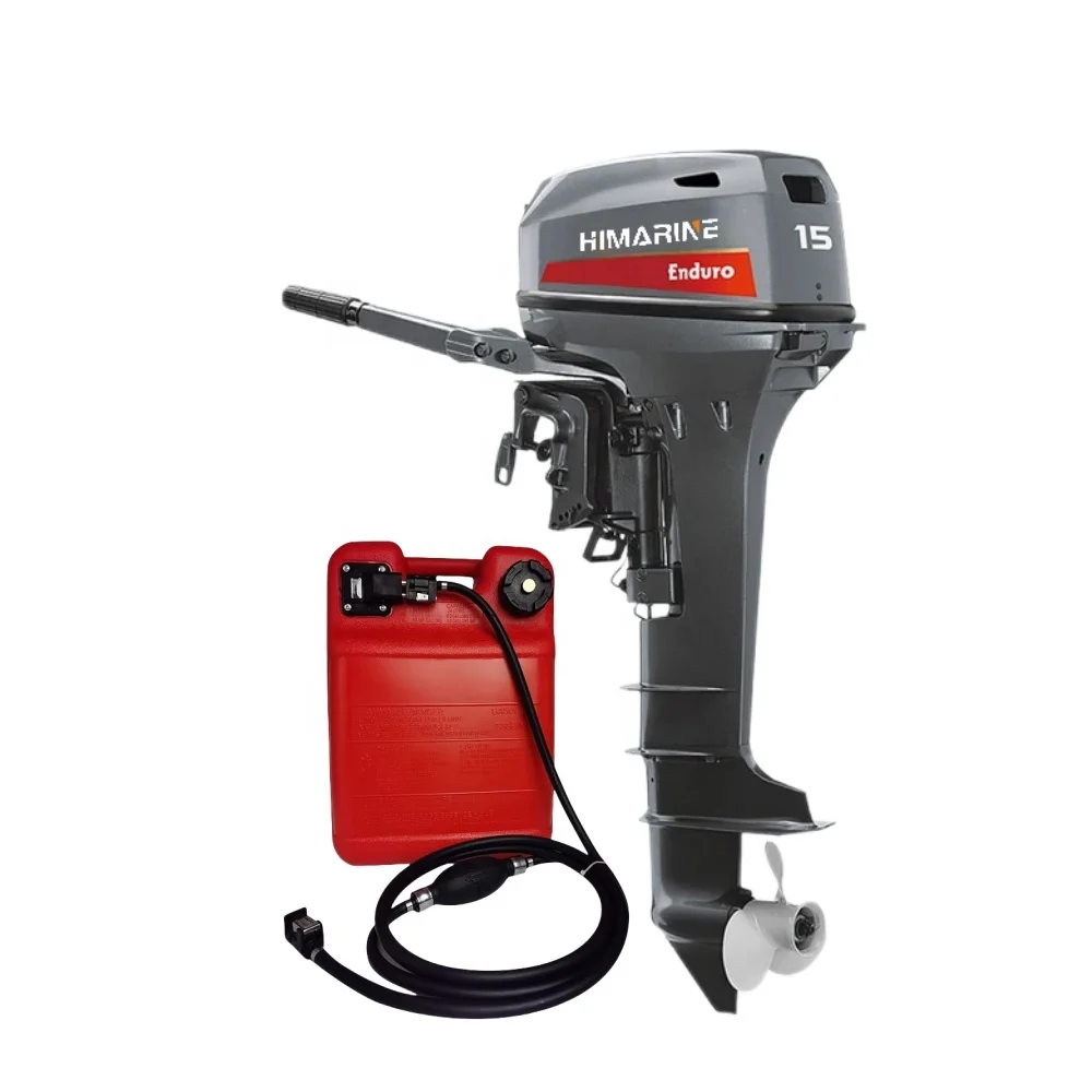 

Подвесной мотор HIMARINE 15HP, 2-тактный подвесной двигатель для рыбацкой лодки для подвесного двигателя YAMAHA 6B4