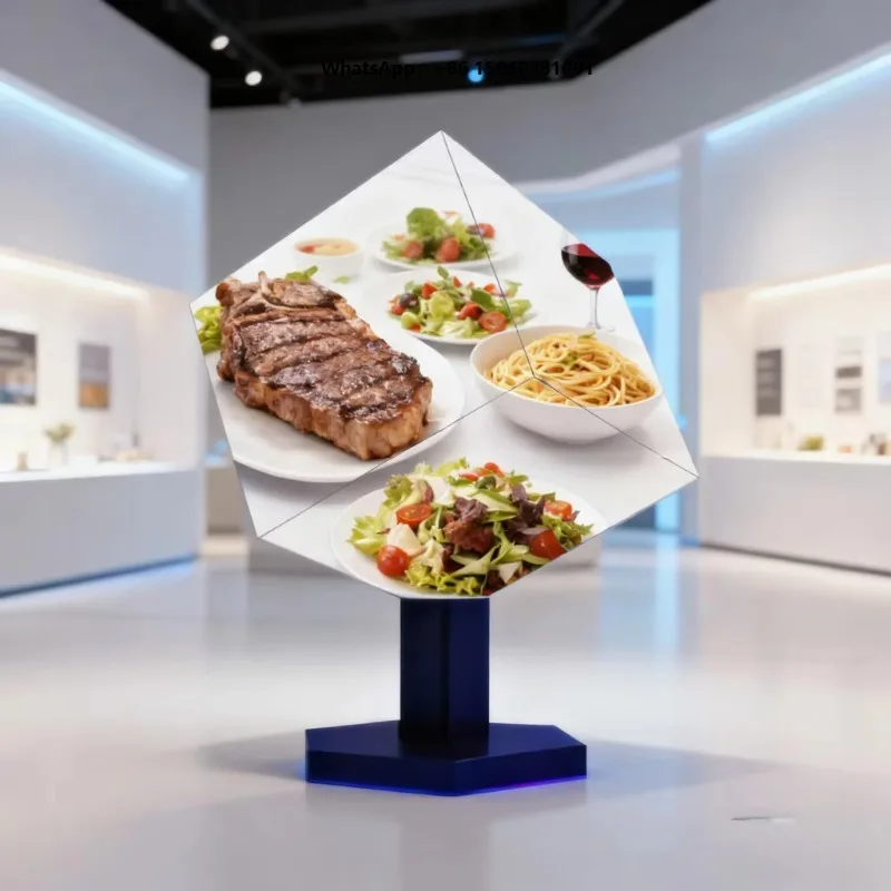 Floor Standing Seamless Splicing 40x40x40 Outdoor Advertising Magic Cube Led Screen 3d Led Cube Display for Shopping Malls