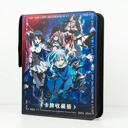 CARDFUN That Time I Got Reincarnated as a Slime Card Album 9 Pocket Card Binder with Sleeves 360 Double Sided Pocket PU Leather