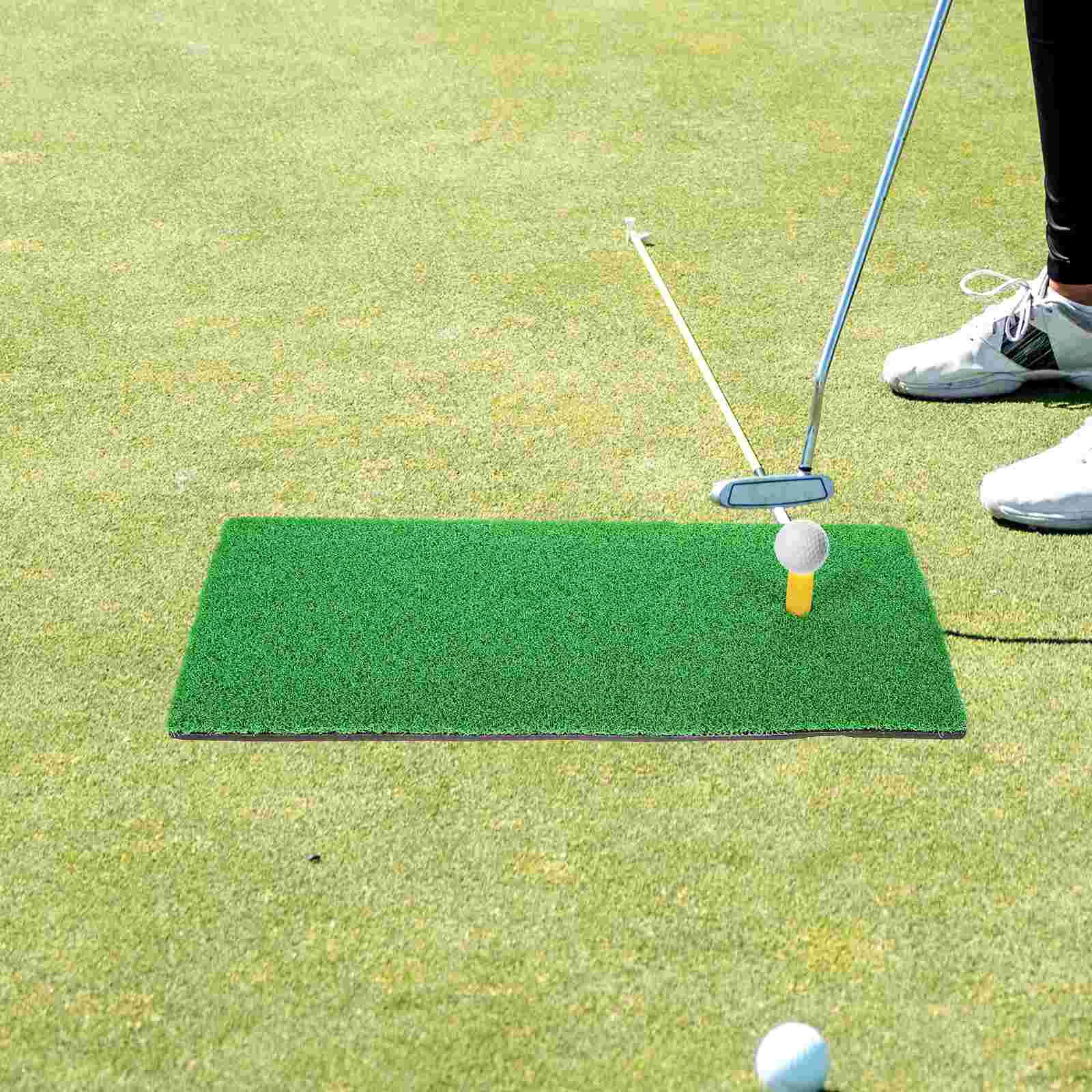 Artificial Golf Turf Swing Mat Artificial Golf Turfing Hitting Artificial Turf Mats Professional Training Aid Putting Practice