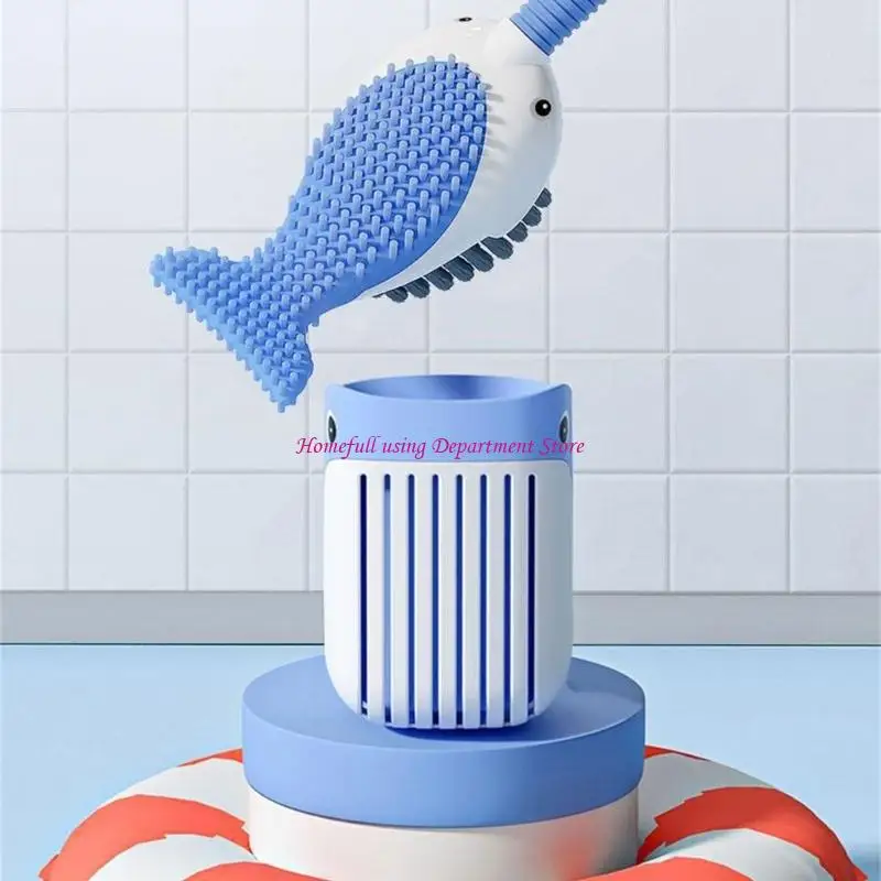 

Long Handle Toilet Bowl Brush Whales Toilet Cleaning Brush With Holder Deeply Cleaning Toilet Dispenser Liquid Brush