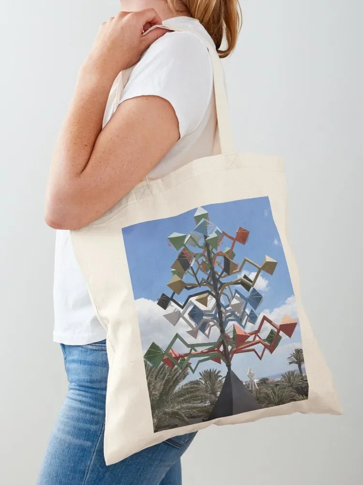 Cesar Manrique Foundation Wind Sculptures Tote Bag Handbags women shopping trolley bag Tote Bag