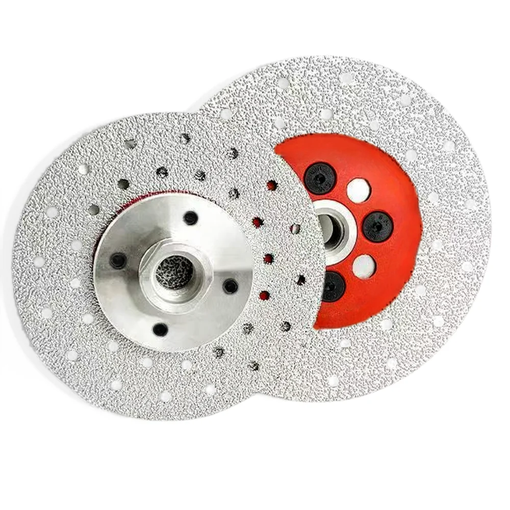 1pc 115/125mm Diamond Cutting Disc Grinding Polishing with M14 5/8-11 Flange Marble Grainte Tile Cutter Double-side Saw Blade