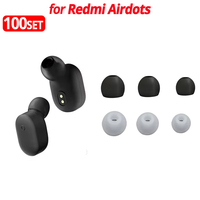 1Pack Earphone Plug for Xiaomi Redmi Airdots Case Silicone Eartips Earplugs S/M/L size Replacement Accessories