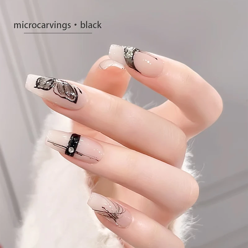 RS Nail 5ml Painting Carving Gel Nail Polish Black White 2 Colors Nail Accessories Nail Varnish Lacquer Nail Art Design Manicure
