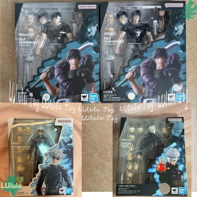 

Оригинальные коллекционные фигурки Bandai SHF по Jujutsu Kaisen: Юдзи Итадори, Сукуна, Сатору Годжо (модели)