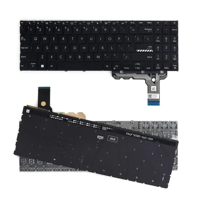 

Z US Laptop Keyboard for Asus Vivobook K3604 K3605 K3504 M3504 S3504 E1504 Backlit