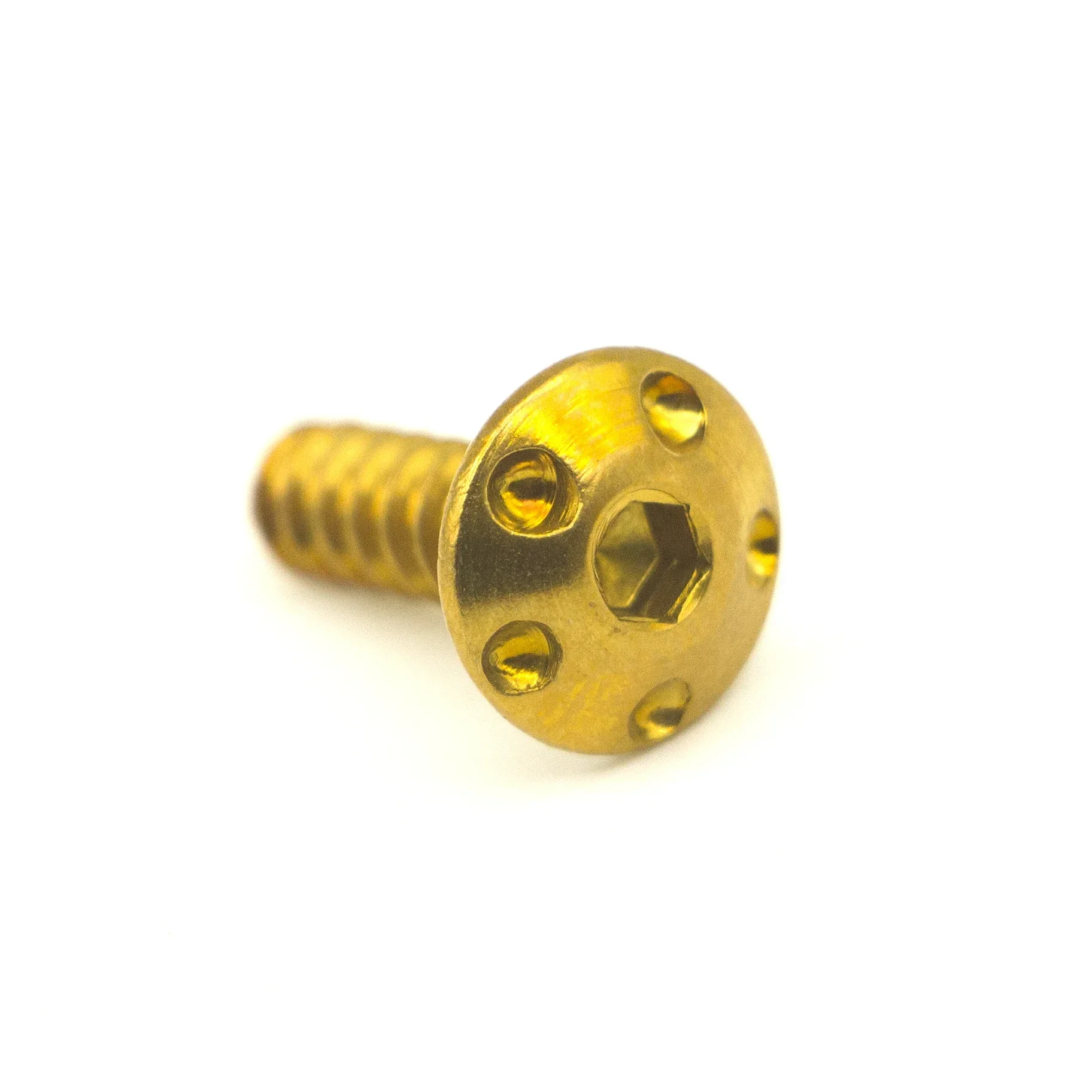 M5x15 10pc/lot Motorcycle Self-tapping Screws Stainless Steel Motorcycle Gold Plating Motorbike Motor Bicycle Screw