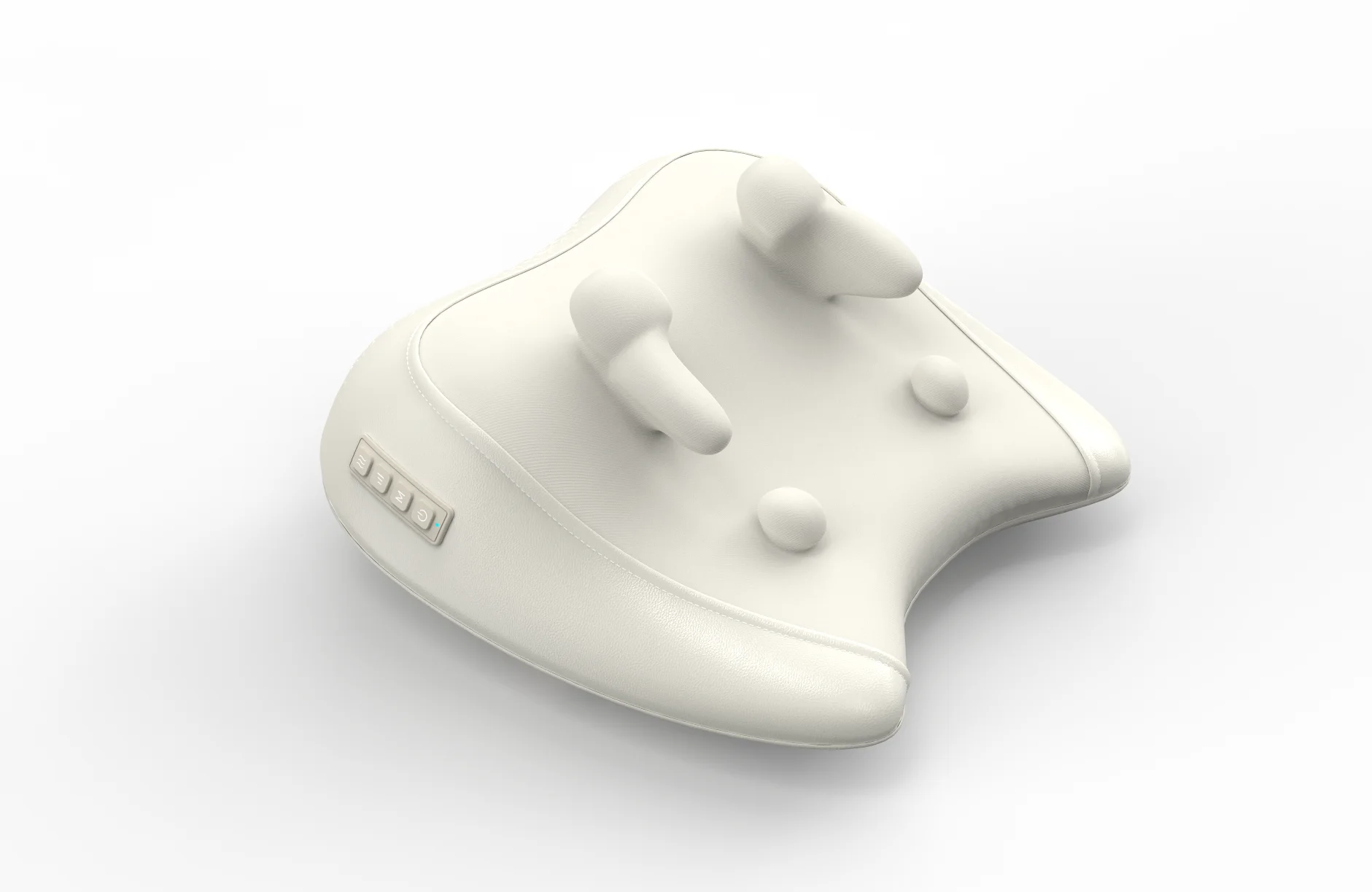 Healthpal 4D الفاخرة رغوة الذاكرة النوم العجن وسادة عنق الرحم الظهر وسادة تدليك الرقبة