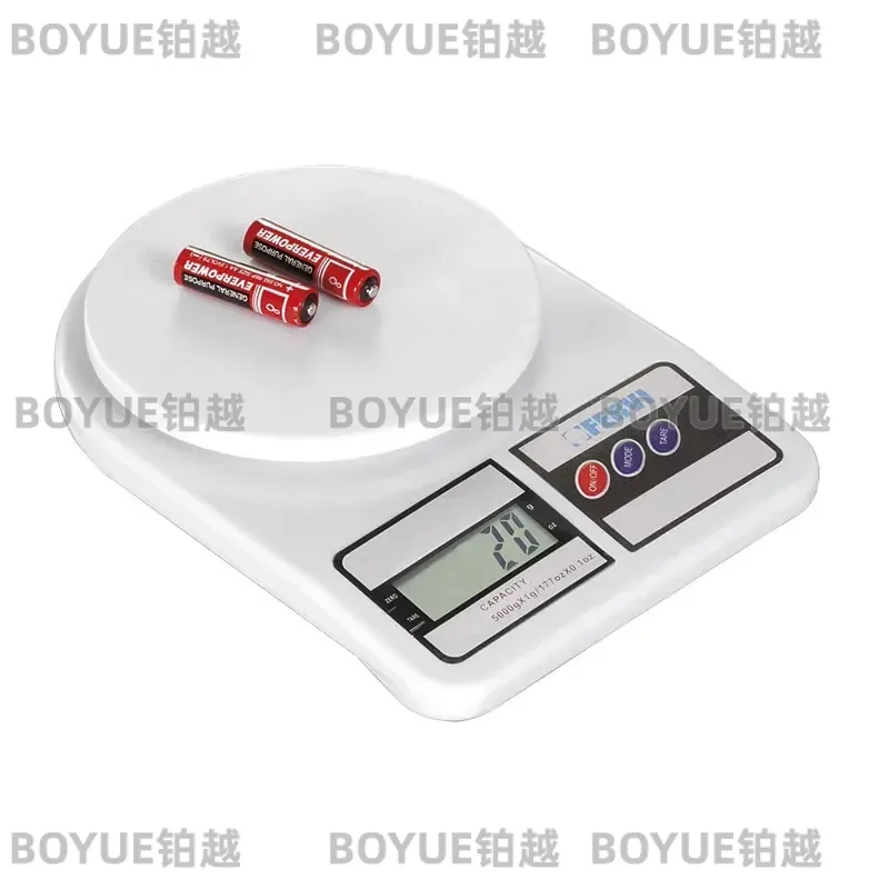 for FERVI Digital Kitchen Scale 5kg Capacity 1g Accuracy Electronic Weighing for Measuring Ingredients