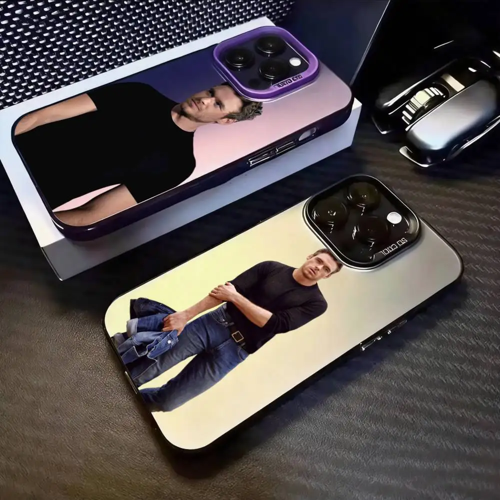 Capa de Telefone Luxuosa e à Prova de Quebra Richard Madden para iPhone 11/12/13/14/15/16/17 Plus, Pro, Pro Max e Air