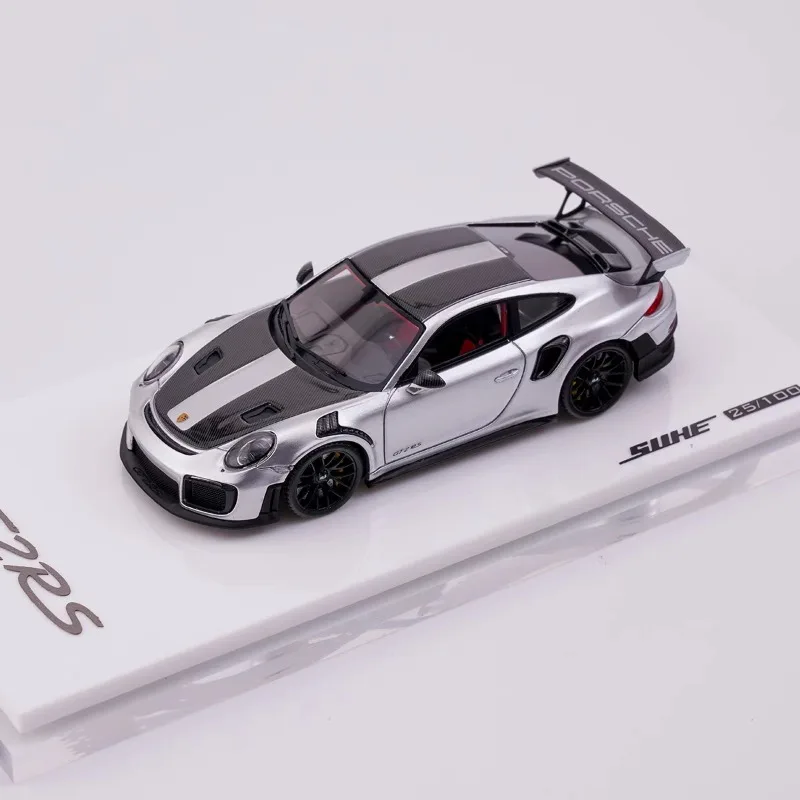 주가: 64911GT3RS 992 911GT2RS 다이캐스트 수지 자동차 모델, 소년 장난감, 어린이 축제 선물, 성인 수집용 장식품