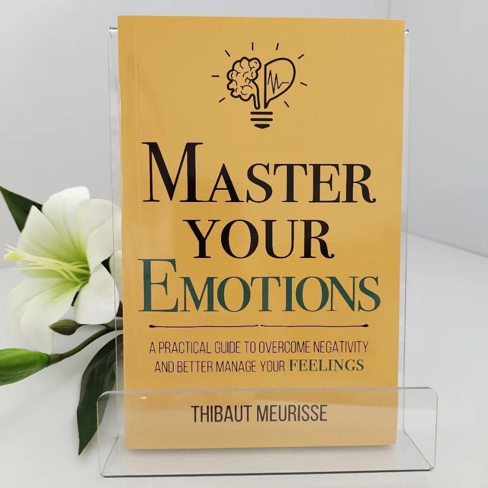Master Your Emotions English Book Practical Guide for Emotion Management Mental Health Self Growth Reading