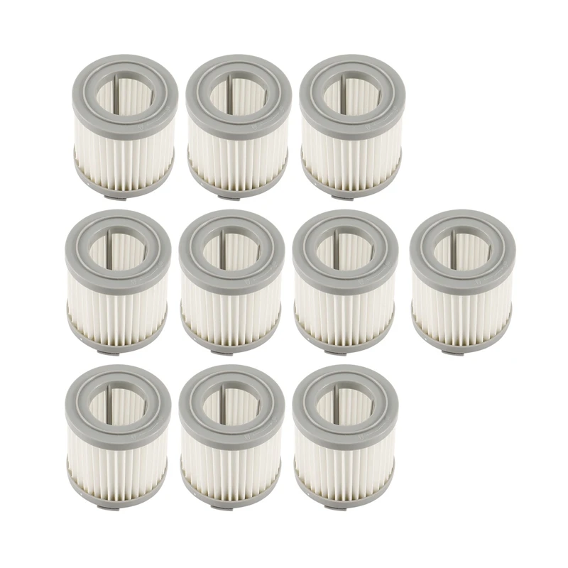 10Pcs HEPA Filter For Xiaomi JIMMY JV51 CJ53 C53T CP31 Handheld Cordless Vacuum Cleaner HEPA Accessories