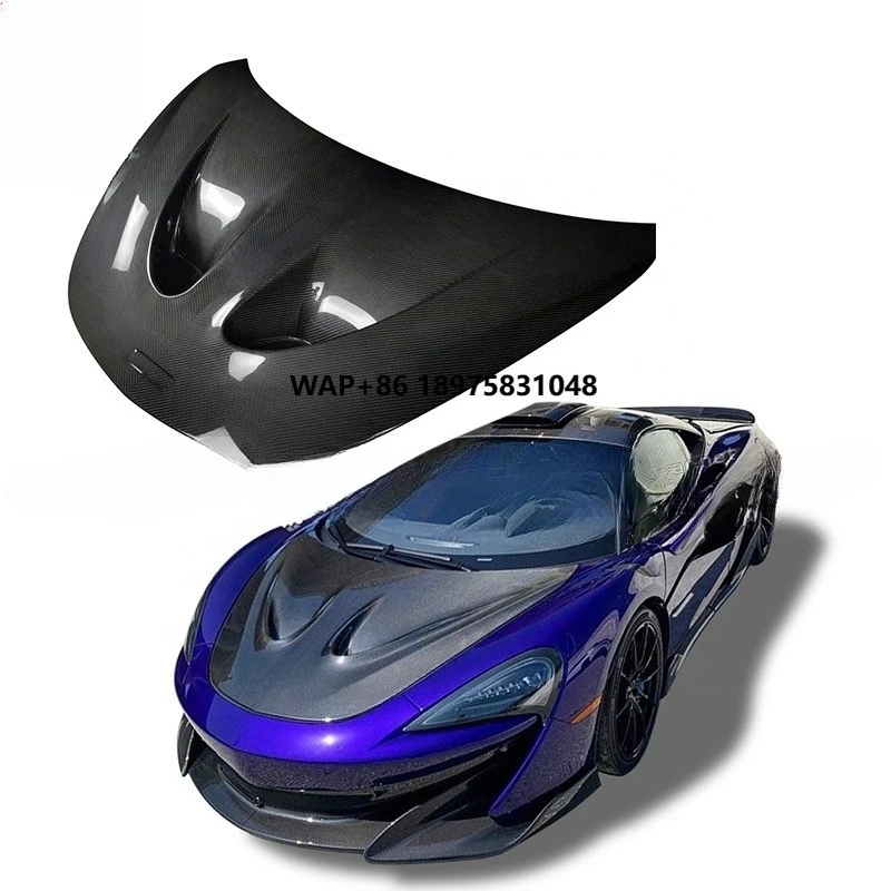 

Car Parts Carbon Fiber Car Engine Hood for Mclaren 540C-570S 600LT Modification P1 Style