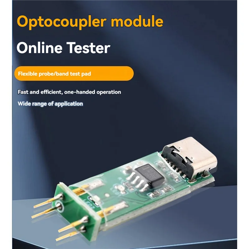 AAAF 3X Optocoupler Tester Optocoupler Test Detection Tool Online Test Module Electronic Repair Tool For 4-Pin Optocoupler