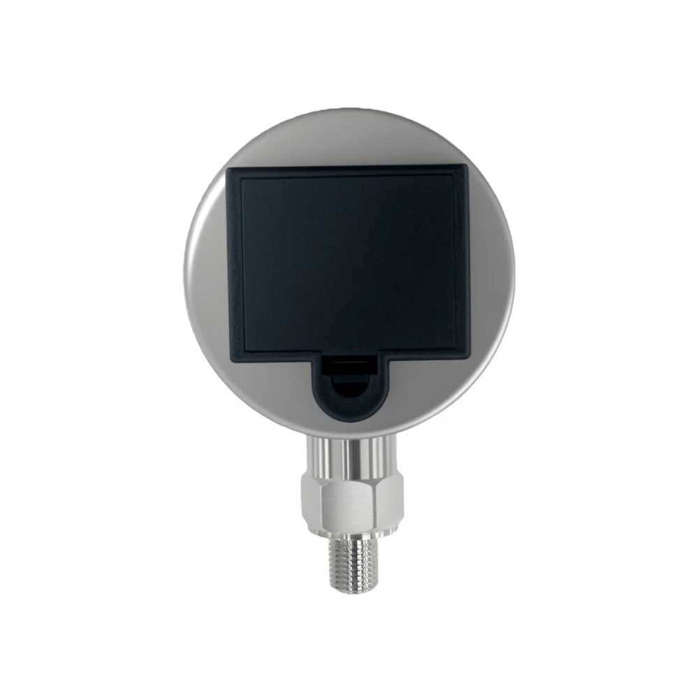 Robust Digital Hydraulic Pressure Gauge G1/4 80mm Gray for Demanding Environments with Vibration Resistance Design