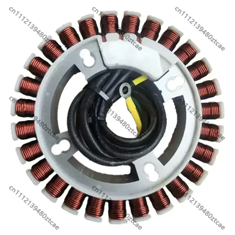 Range Extender Generator Stator Coil, Built-in Motor For 24V 48V 60V 72V Parking Generator Replacement Spare Parts