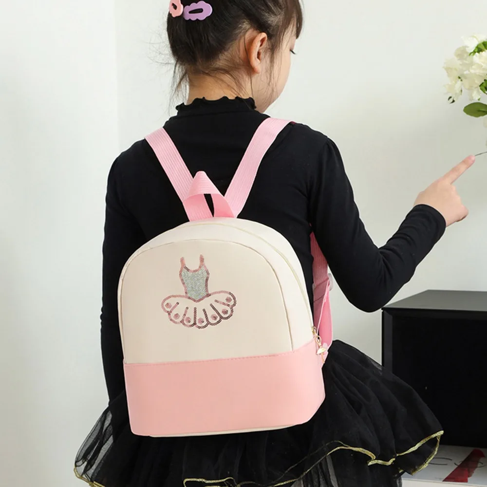 Tas Tari Anak-anak Lucu Tas Balet Bernapas Tahan Air Ransel Tas Olahraga Balet Anak Perempuan Gaya Putri Tahan Aus Sekolah