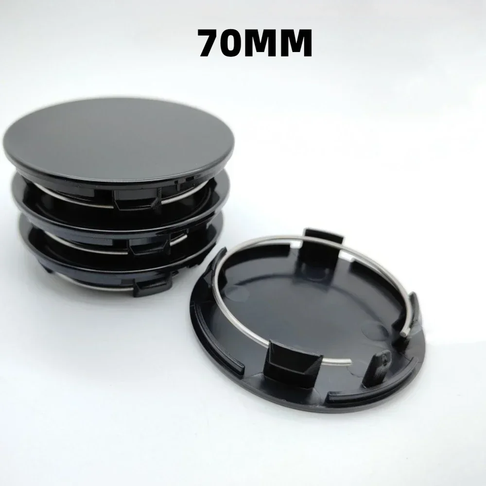 4pcs ABS 70mm Car Wheel Center Caps Car Styling Accessories for Chevrolet Jeep Ford Nissan Rim Centre Hubcaps Cover Bagde Emblem