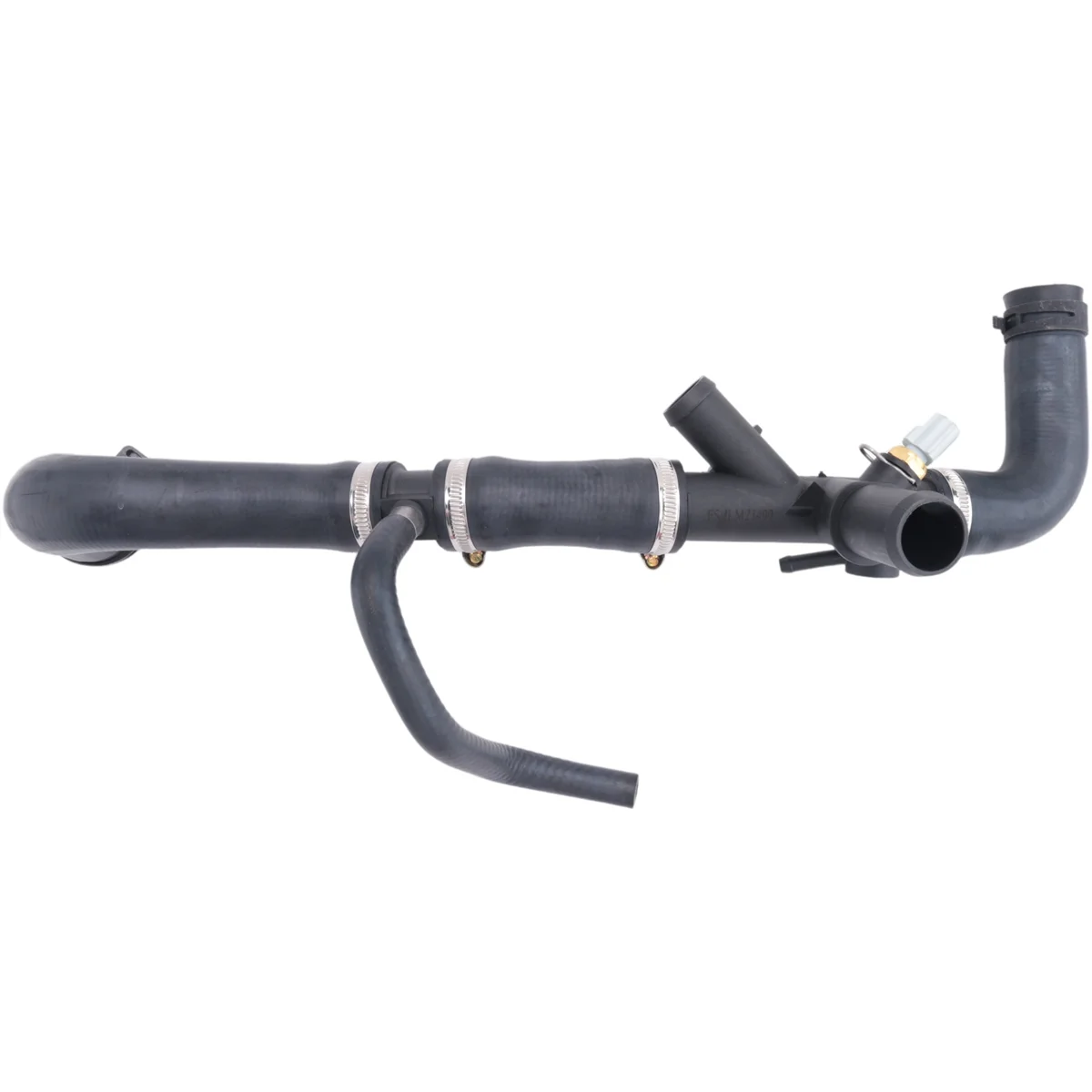 JLM21499 Hose on Cooler Water Tank for Jaguar Series XF Engine Five Pipe Radiator Upper Pipe Connecting Pipe Water Tank