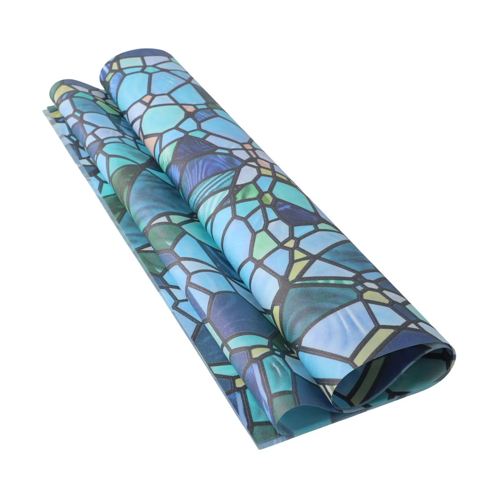 Replacement Glass Sticker Decor 1 Roll 45*100cm Antistatic Casement Film Chapel Pratical Privacy Repeatedly Stained Static Cling