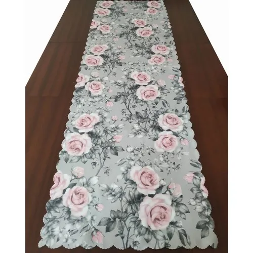 Kırlentdünyası Pillow decorate World Rose Pattern Decorative Runner