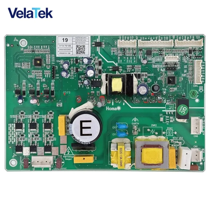 

Основная плата управления питанием холодильника/холодильника W19-7919E для BEKO GNO4331XPN, Finlux SBS-440IX