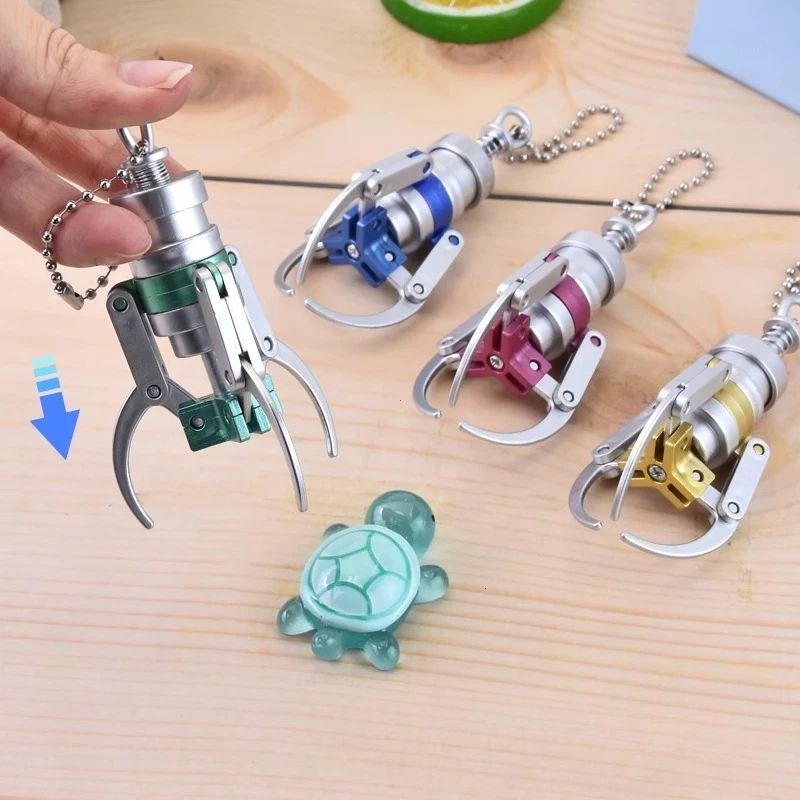 الإبداعية البسيطة القابض الإصبع الضغط أداة المفاتيح دمية آلة مخلب DIY قلادة لعبة ممتعة هدية #1