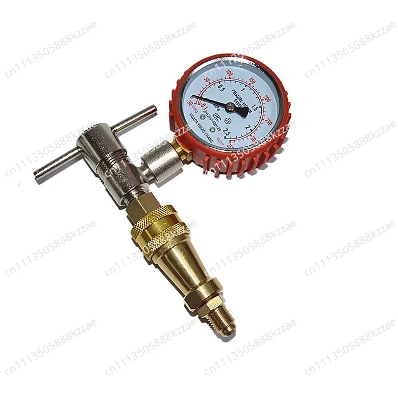 Refrigerator fluoride quick connector, rotary refrigerant charging valve
